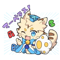 キャラクター　ティーチ　のLINEスタンプ画像